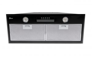 Gurari GCH B 051 70 BL Einbau Dunstabzugshaube 70 cm 1000m³/h Lüfterbaustein in Schwarz