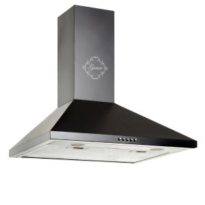 Gurari GCH C 147 BL 6 Dunstabzugshaube 60 cm 1000m³/h Wandhaube Schwarz