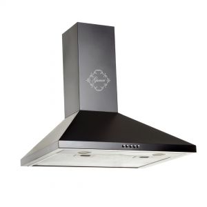 Gurari GCH C 147 BL 5 Dunstabzugshaube 50cm 1000m³/h Wandhaube Schwarz