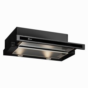 Gurari GCH B 110 IS 6 BL N Dunstabzugshaube Flachschirmhaube 60cm Einbau 860m³/h Schwarz