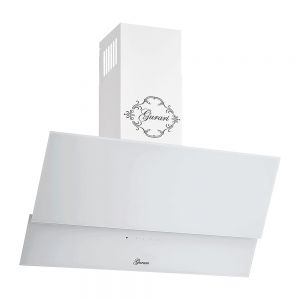 Gurari GCH D 268 WH Dunstabzugshaube 80 cm 1000m³/h kopffreihaube Weiß Glas TouchControl