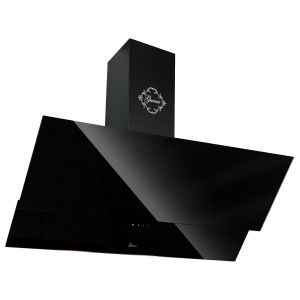 Gurari GCH D 268 BL Prime Dunstabzugshaube 90cm 1000m³/h kopffreihaube Schwarz Glas TouchControl
