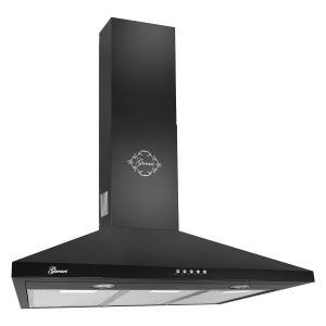 Gurari GCH C 147 BL 7 N  Dunstabzugshaube 70cm 1000m³/h Wandhaube Schwarz
