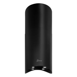 Gurari GCH P 893 BL Diamond Dunstabzugshaube Inselhaube 40 cm 850 m³/h Schwarz dezenten Wellenlinie